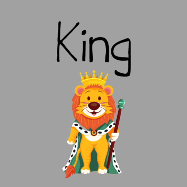 Motiv King Queen Partnerlook