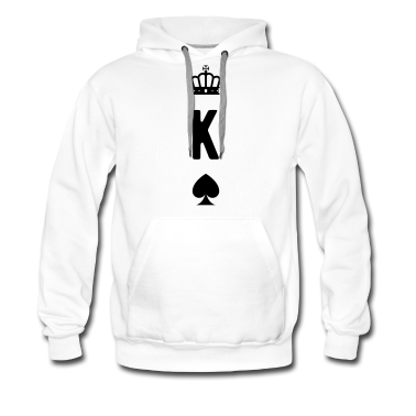 King Queen Hoodie - KING QUEEN PARTNERSHIRTS