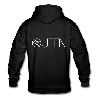 King Queen Hoodie - His Queen King Queen Pärchenoutfit Modern