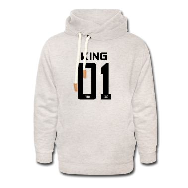 King Queen Hoodie - King - Queen Geschenk Geschenkidee