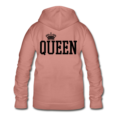 King Queen Hoodie - King - Queen Geschenk Geschenkidee