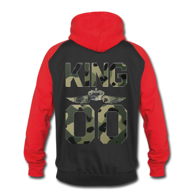King Queen Hoodie - King - Queen Geschenk Geschenkidee
