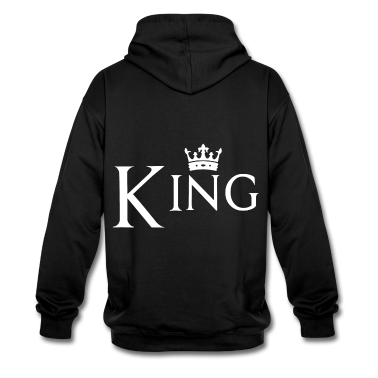 King Queen Hoodie - Pärchen Design! King - Queen!