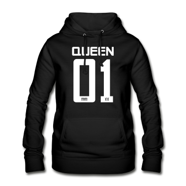 King Queen Hoodie - King - Queen Geschenk Geschenkidee