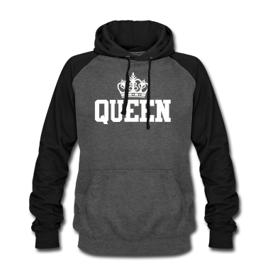 King Queen Hoodie - Queen - Partnershirt - King und Queen