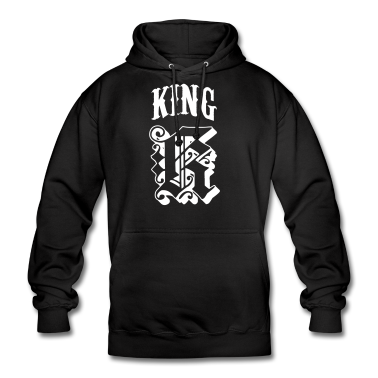King Queen Hoodie - KING - QUEEN Partnerlook