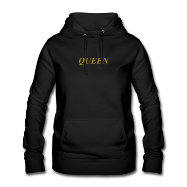 King Queen Hoodie - QUEEN,KING