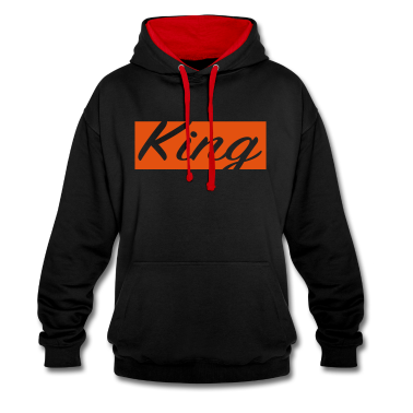 King Queen Hoodie - King Queen Paar