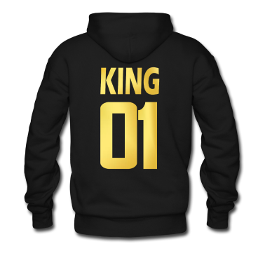 King Queen Hoodie - QUEEN AND KING PARTNERSHIRTS