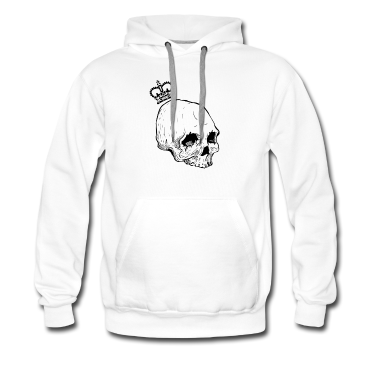 King Queen Hoodie - SKULL KING/QUEEN HALLOWEEN