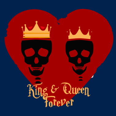 Motiv king & queen