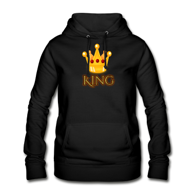 King Queen Hoodie - King Queen partner T-shirt