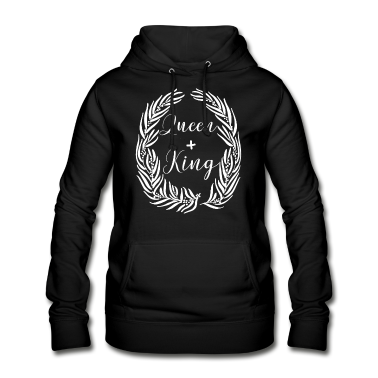 King Queen Hoodie - King and Queen