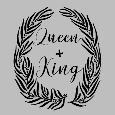 Motiv king and queen