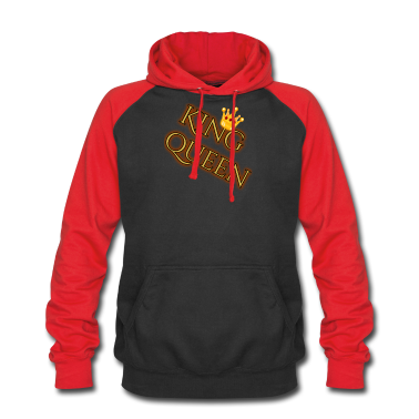 King Queen Hoodie - King Queen partner shirt geschenk