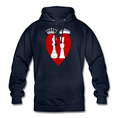 King Queen Hoodie - King Queen Paar
