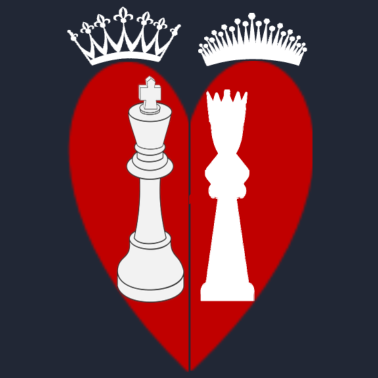 Motiv King Queen Paar