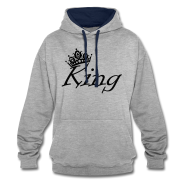 King Queen Hoodie - Liebe King Queen