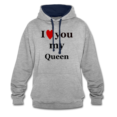 King Queen Hoodie - Liebe King Queen