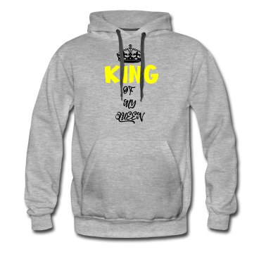 King Queen Hoodie - KING OF MY QUEEN