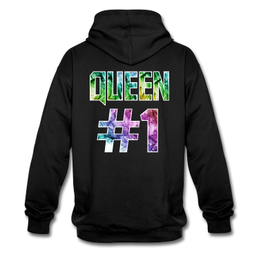 King Queen Hoodie - KING QUEEN PARTNERSHIRTS. King Design im Store.