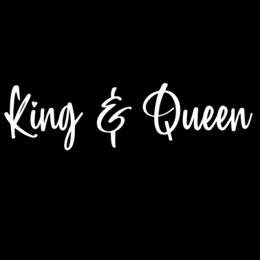 Motiv king & queen