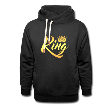 King Queen Hoodie - King and Queen Couple