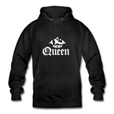 King Queen Hoodie - King and Queen Couple