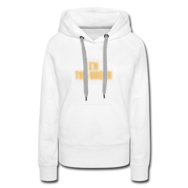 King Queen Hoodie - I'm the Queen (King and Queen)