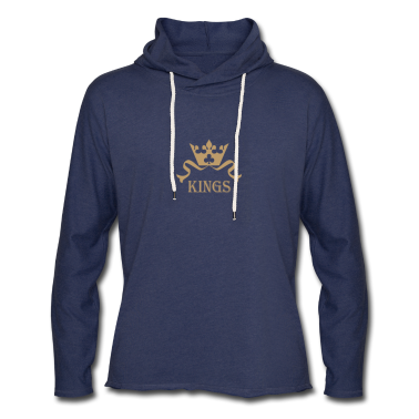 King Queen Hoodie - queen and kings