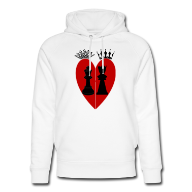 King Queen Hoodie - King Queen Paar