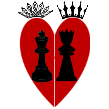 Motiv King Queen Paar