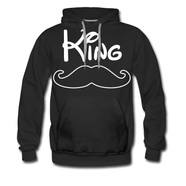 King Queen Hoodie - KING - QUEEN Partnerlook P51 A