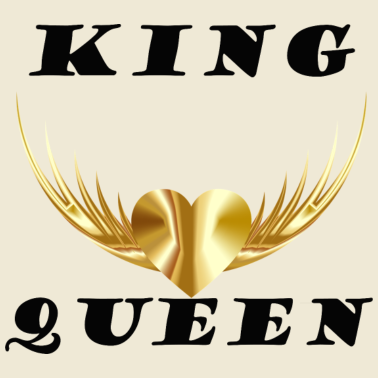 Motiv King and Queen King und Königin perfekte Liebe