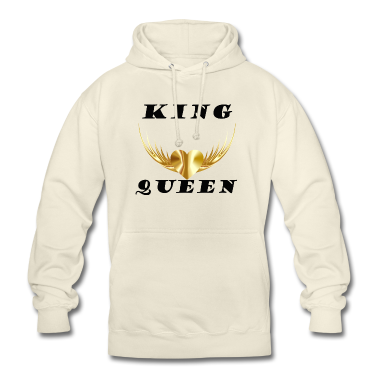 King Queen Hoodie - King and Queen King und Königin perfekte Liebe