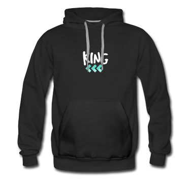 King Queen Hoodie - KING