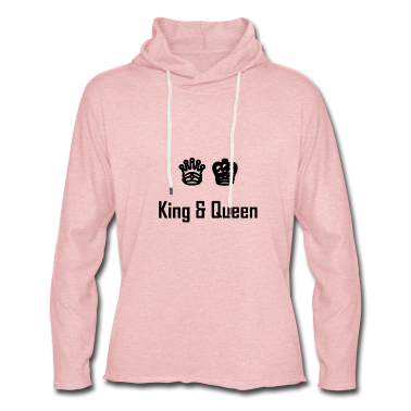 King Queen Hoodie - king and queen