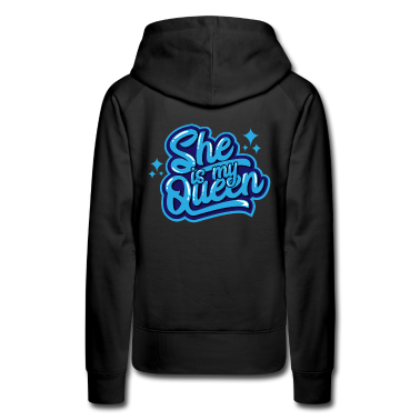 King Queen Hoodie - She is my Queen - Kingqueen shirt,King and Queen