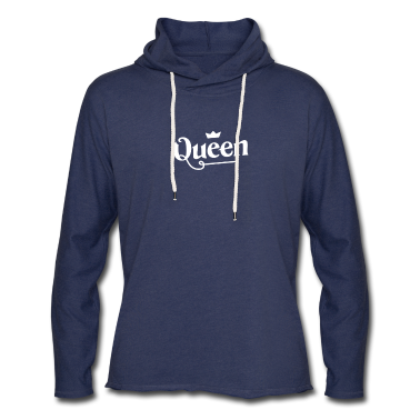 King Queen Hoodie - Queen Partnerlook Paare King & Queen