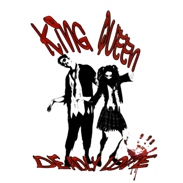 Motiv KING QUEEN LOVE T-SHIRT