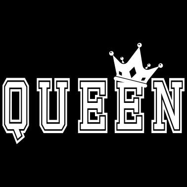 Motiv Valentinstag Partnershirt Queen Krone