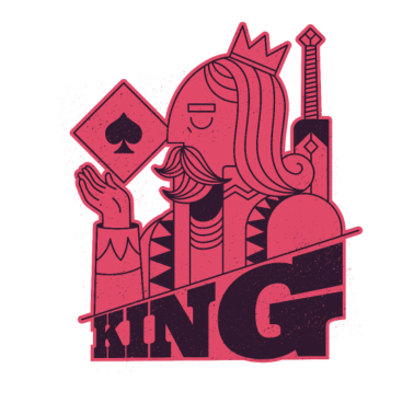 Motiv King König Karten