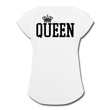 King Queen T-Shirt - King - Queen Geschenk Geschenkidee