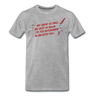 King Queen T-Shirt - DC Comics Originals Wonder Woman Superman Spruch