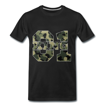 King Queen T-Shirt - King - Queen Geschenk Geschenkidee