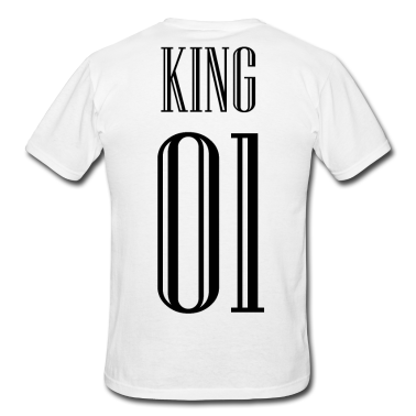 King Queen T-Shirt - KING QUEEN Partner Shirt