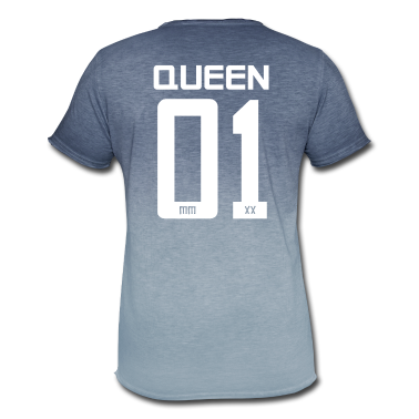 King Queen T-Shirt - King - Queen Geschenk Geschenkidee