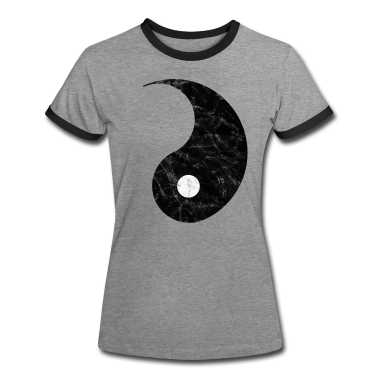 King Queen T-Shirt - Yin Yang, Partnerlook, Paare, Valentinstag,