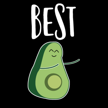 Motiv Partnerlook Avocado Best Couple Geschenk
