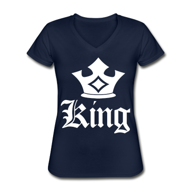 King Queen T-Shirt - King Queen Couple